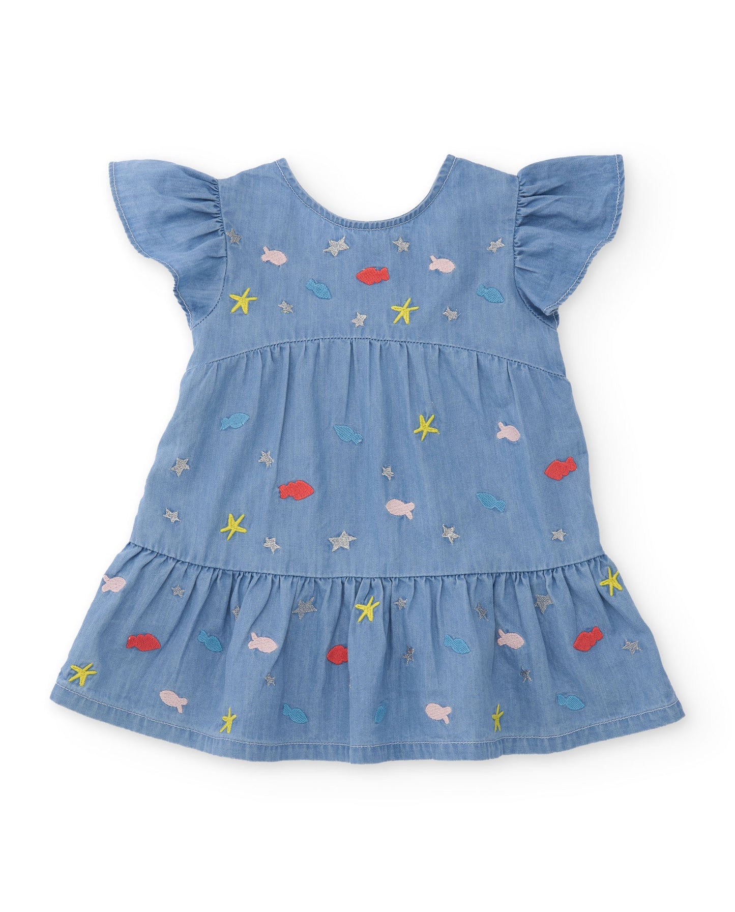Tuc Tuc GIRL THE SEA CIRCUS WOVEN DRESS