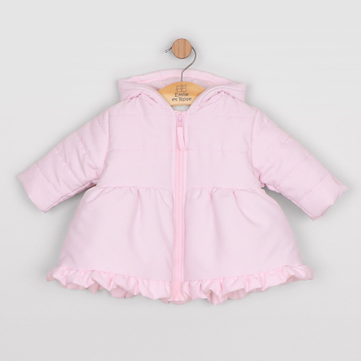 Emile et Rose Megan Pink Microfibre Jacket