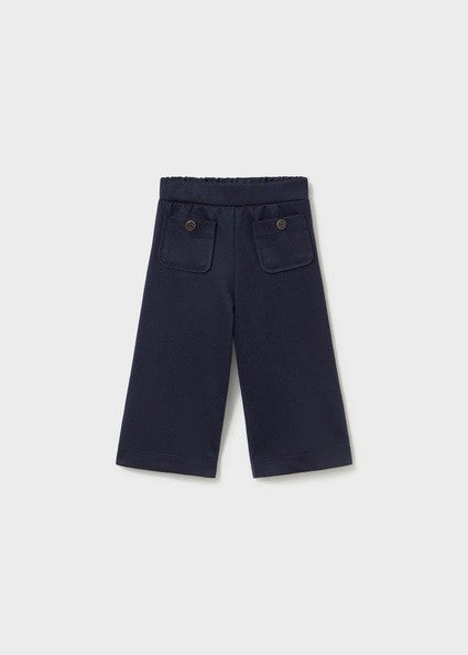 Mayoral Twill knit trousers in Navy