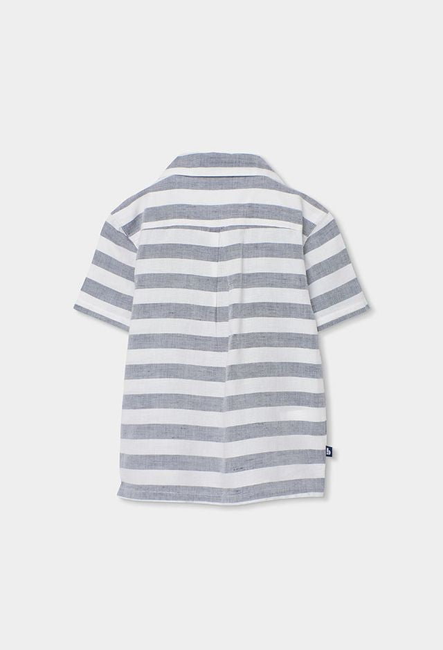 Boboli Shirt linen striped for boy