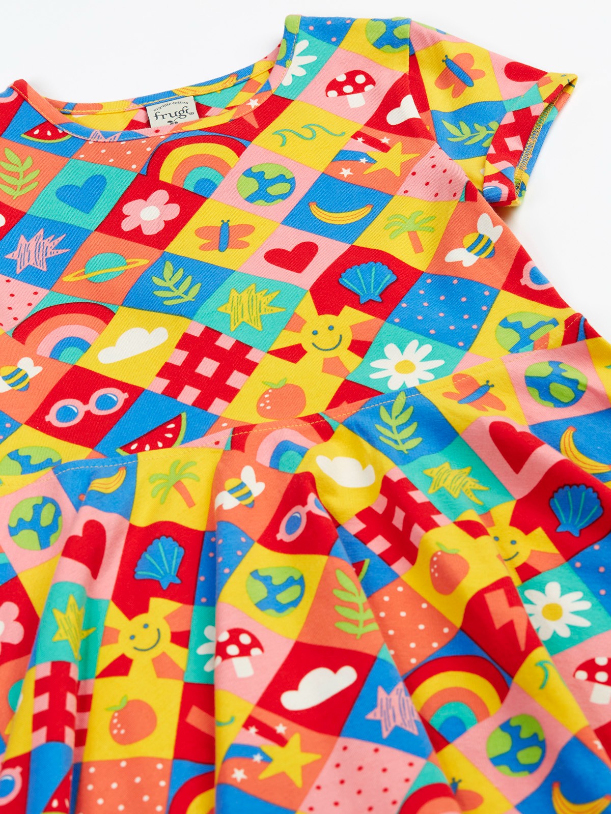 FRUGI SPRING SKATER DRESS - FAVOURITE THINGS