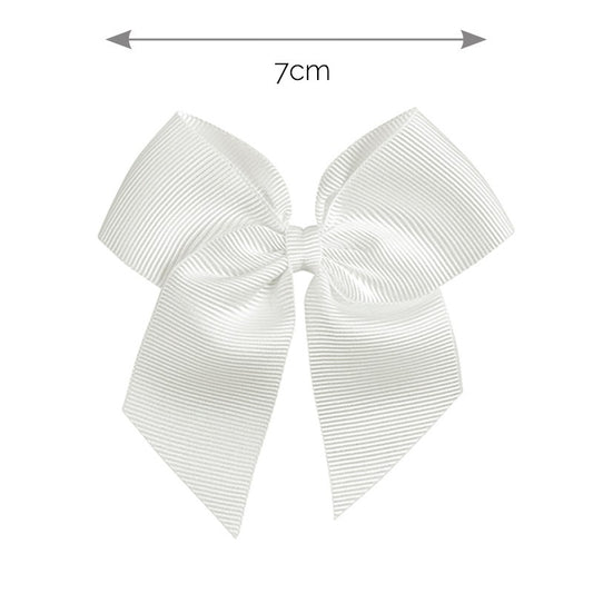 Condor Hair clip with grosgrain bow - 202                      Cream