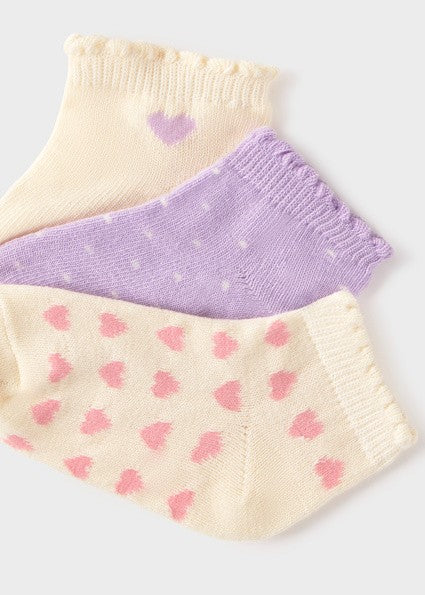 Mayoral Baby Girl 3 Pack Socks