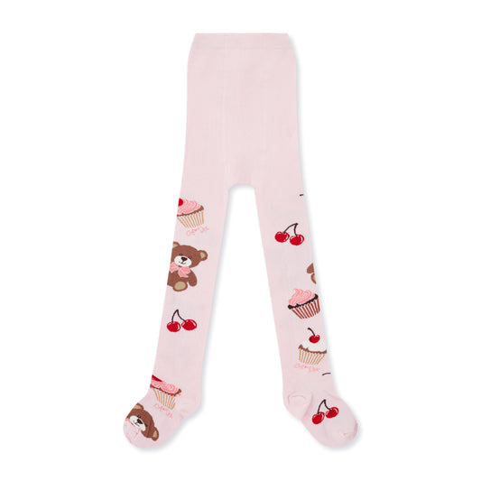 A Dee MACIE Girls Bear print tights