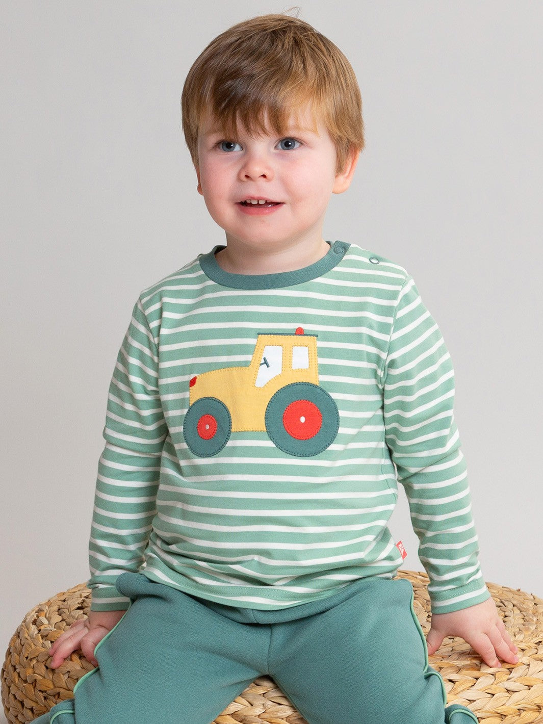 Kite Tractor T-Shirt Green