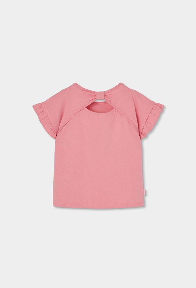 Boboli T-shirt with floral embroidery for girl