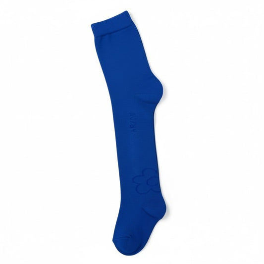 Agatha Ruiz LONG-SLEEVE COMBINATION DRESS BLUE & Blue Tights Set