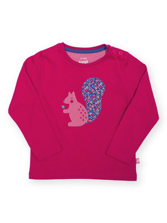 Kite Lucky Squirrel T-Shirt Pink