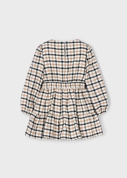 Mayoral Girl Plaid Dress