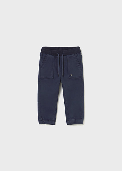Mayoral Baby Boy Jogger bottoms in Navy