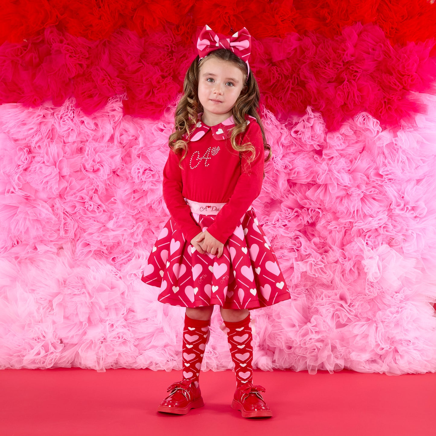 A Dee LARA Girls Heart dress