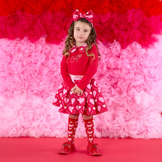 A Dee LARA Girls Heart dress