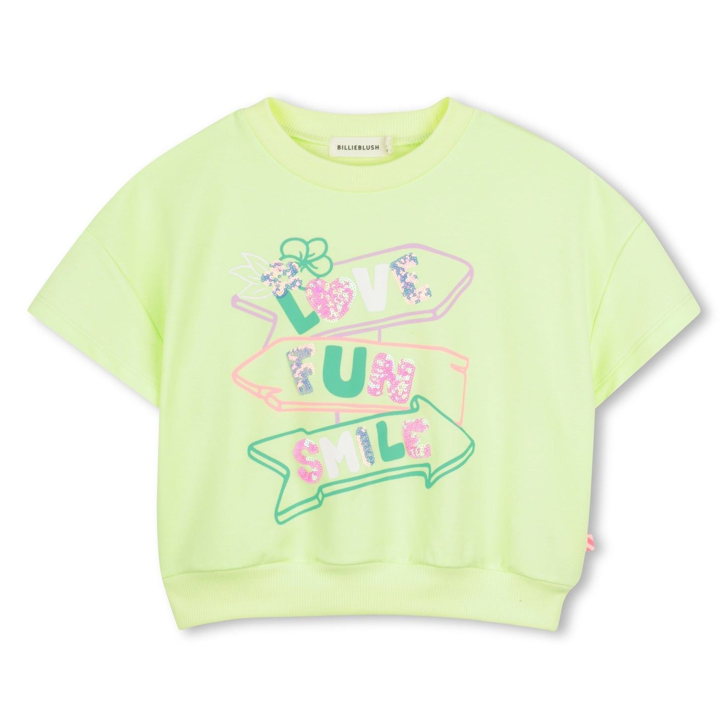 BILLIEBLUSH SWEATSHIRT GREEN LEMON