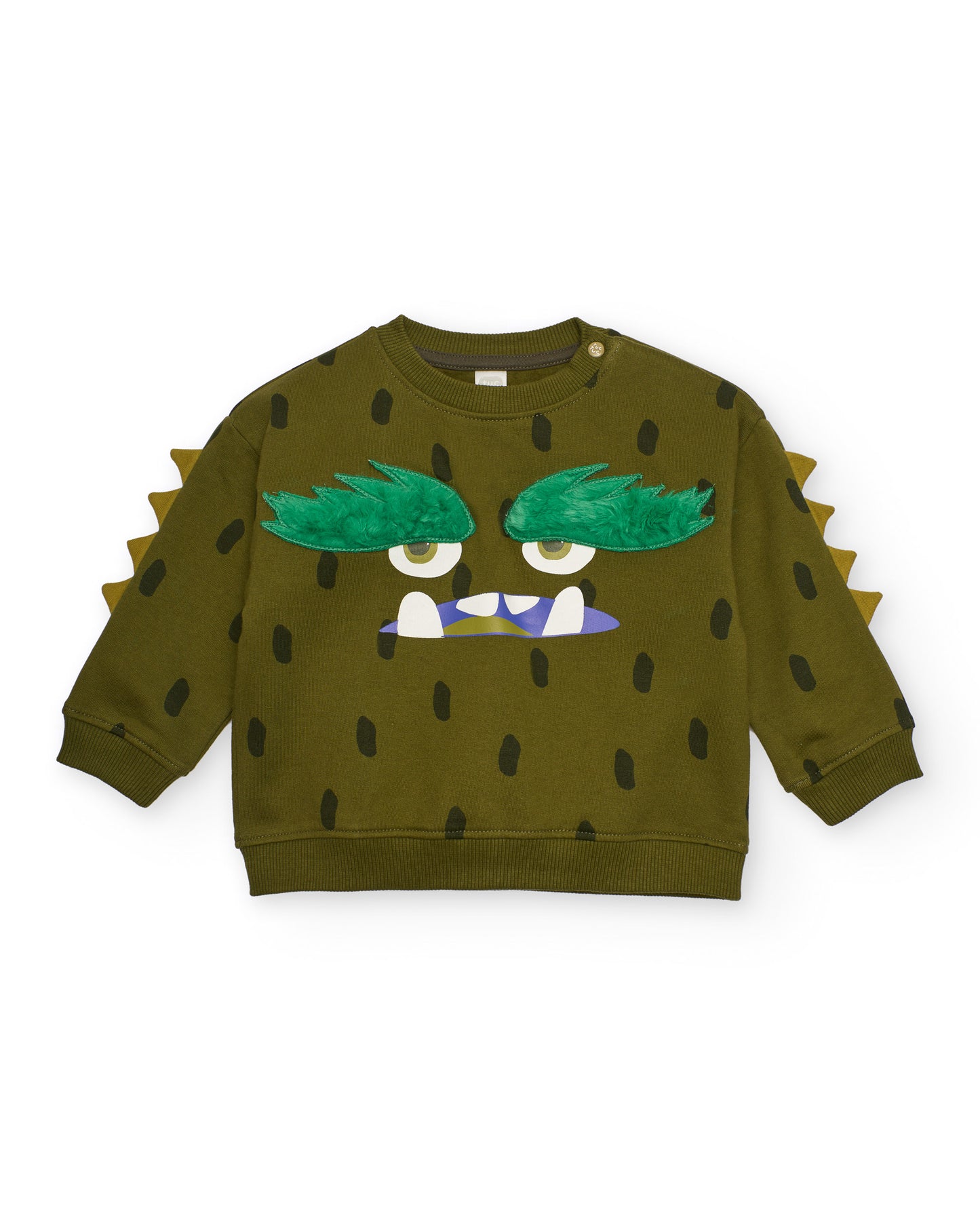 Tuc Tuc Creatures PLUSH SWEATSHIRT DARK GREEN