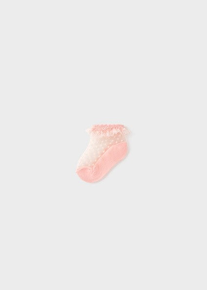 Mayoral Baby Girl Plumeti sock