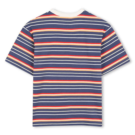TIMBERLAND BOY SHORT SLEEVES TEE-SHIRT SLATE BLUE
