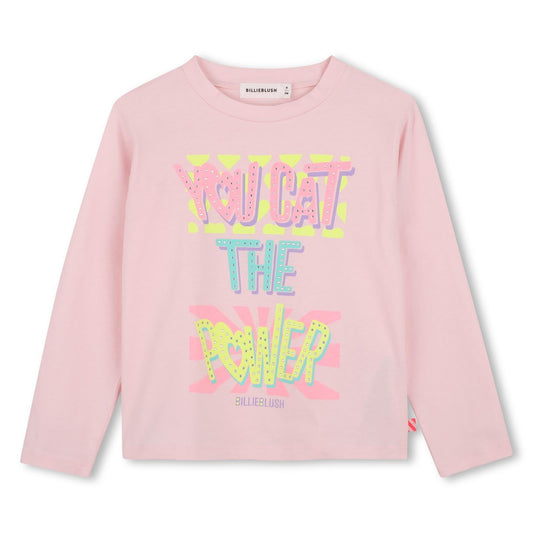 BILLIEBLUSH Long Sleeve T-shirt  Pink