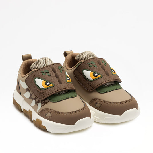 BULL BOYS BABY REX SHOES in BROWN v2