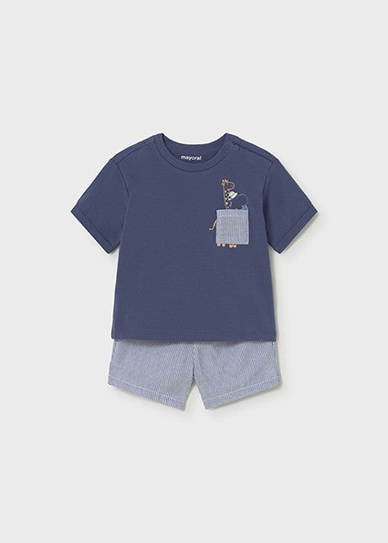 Mayoral Baby Boy bermuda set