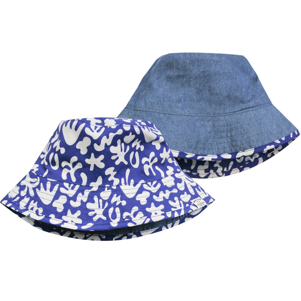 Weekend a la mer Baby Girl  MEMPHIS Reversible Sun Hat