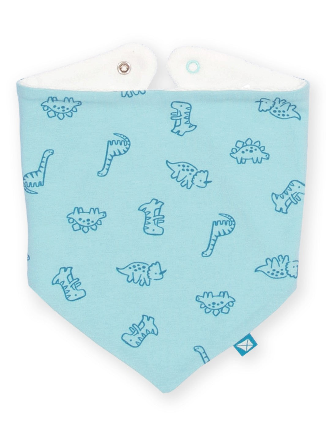 Kite Diddy Dino Bib Blue