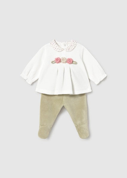 Mayoral Velour leg warmer set