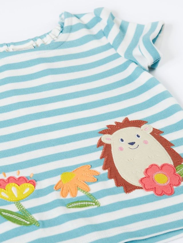 FRUGI WENDY APPLIQUE OUTFIT RAINBOW