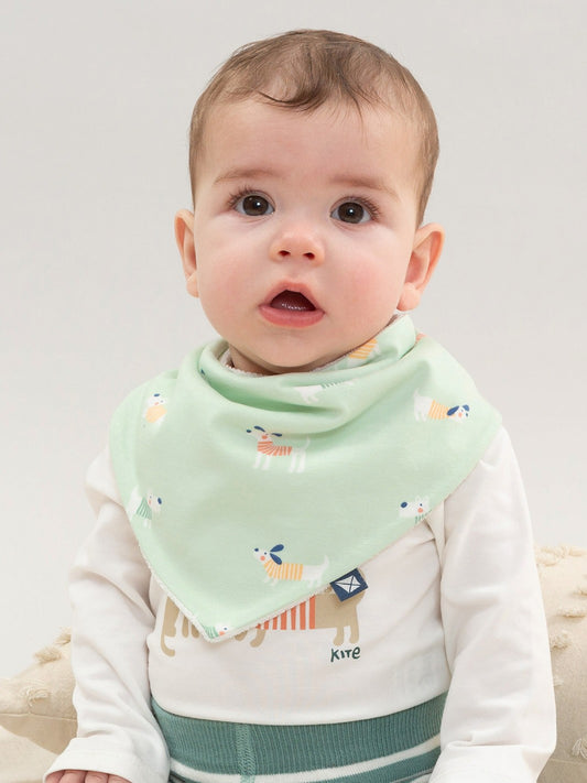 Kite Lucky Pups Bib Green