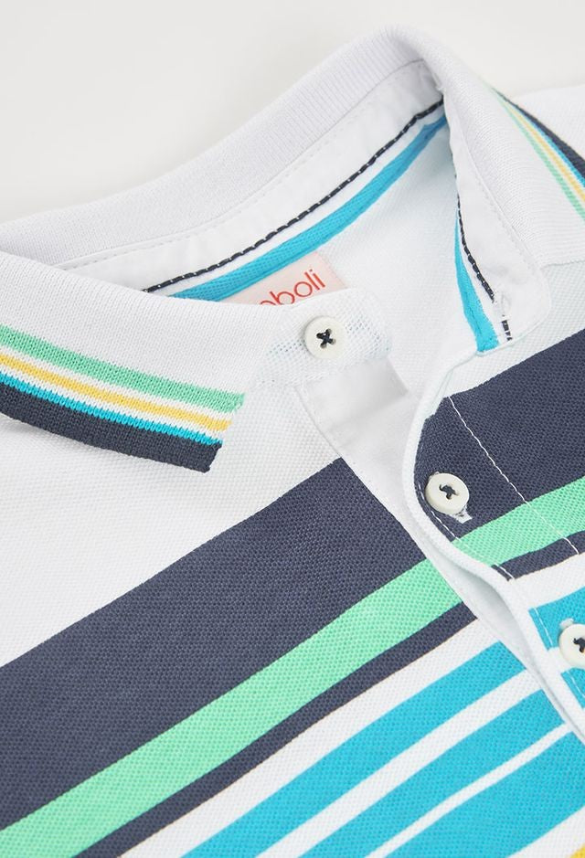 Boboli colourful polo top for boy