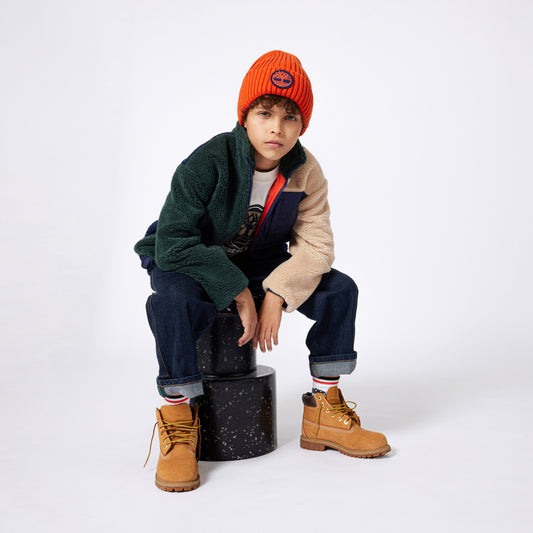 TIMBERLAND FANCY CARDIGAN DARK GREEN