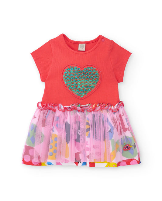 Tuc Tuc Girl Summer Dress in Red