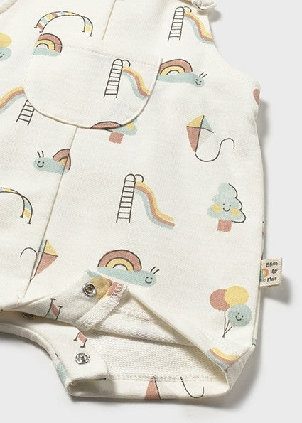 Mayoral Baby Short Dungarees