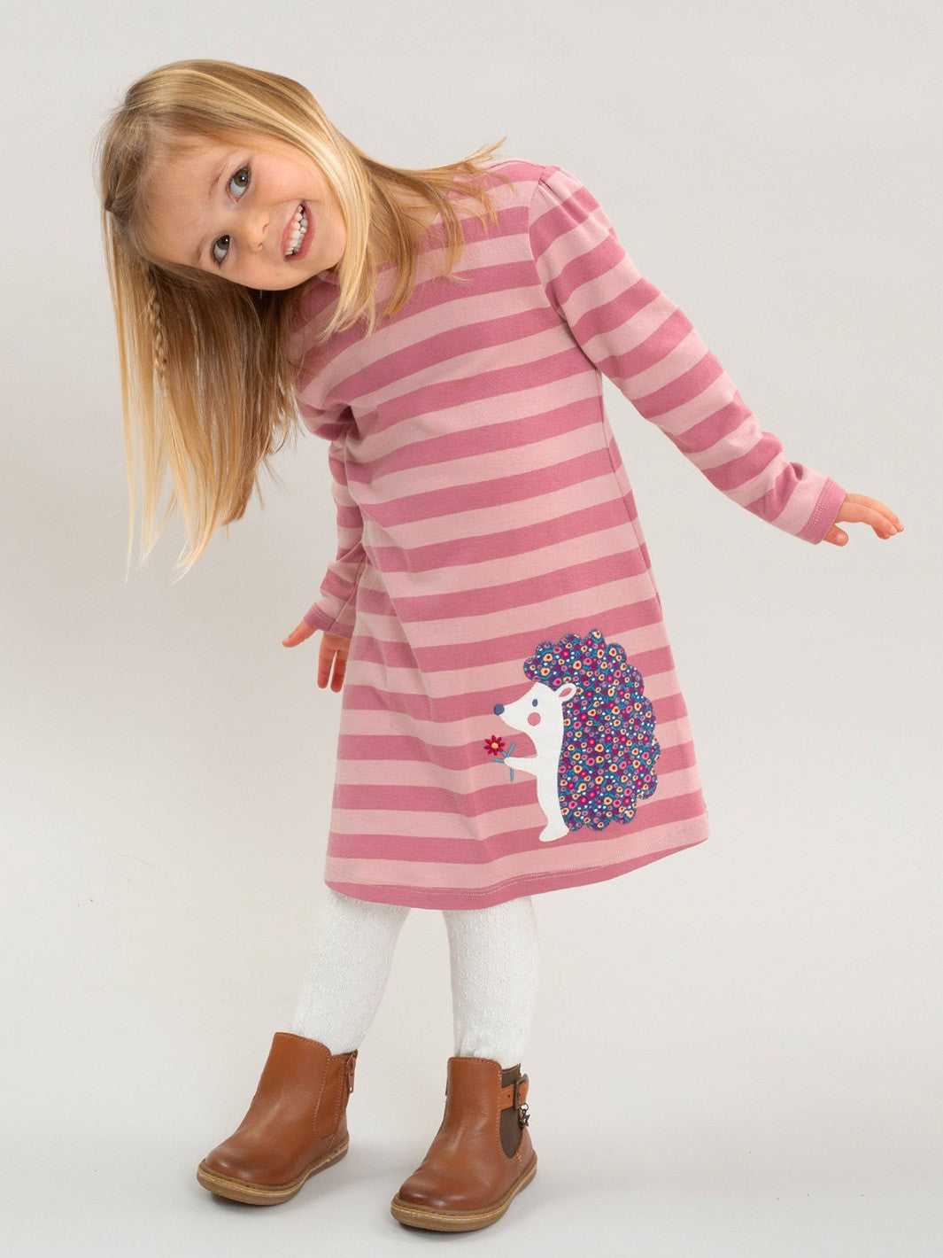 Kite Handy Hedgehog Dress Pink