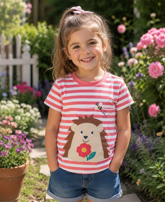 FRUGI EASY ON T-SHIRT PINK