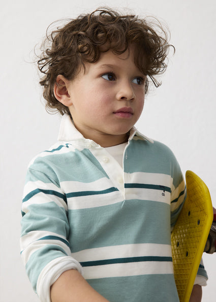 Mayoral Aqua Rugby Polo Top
