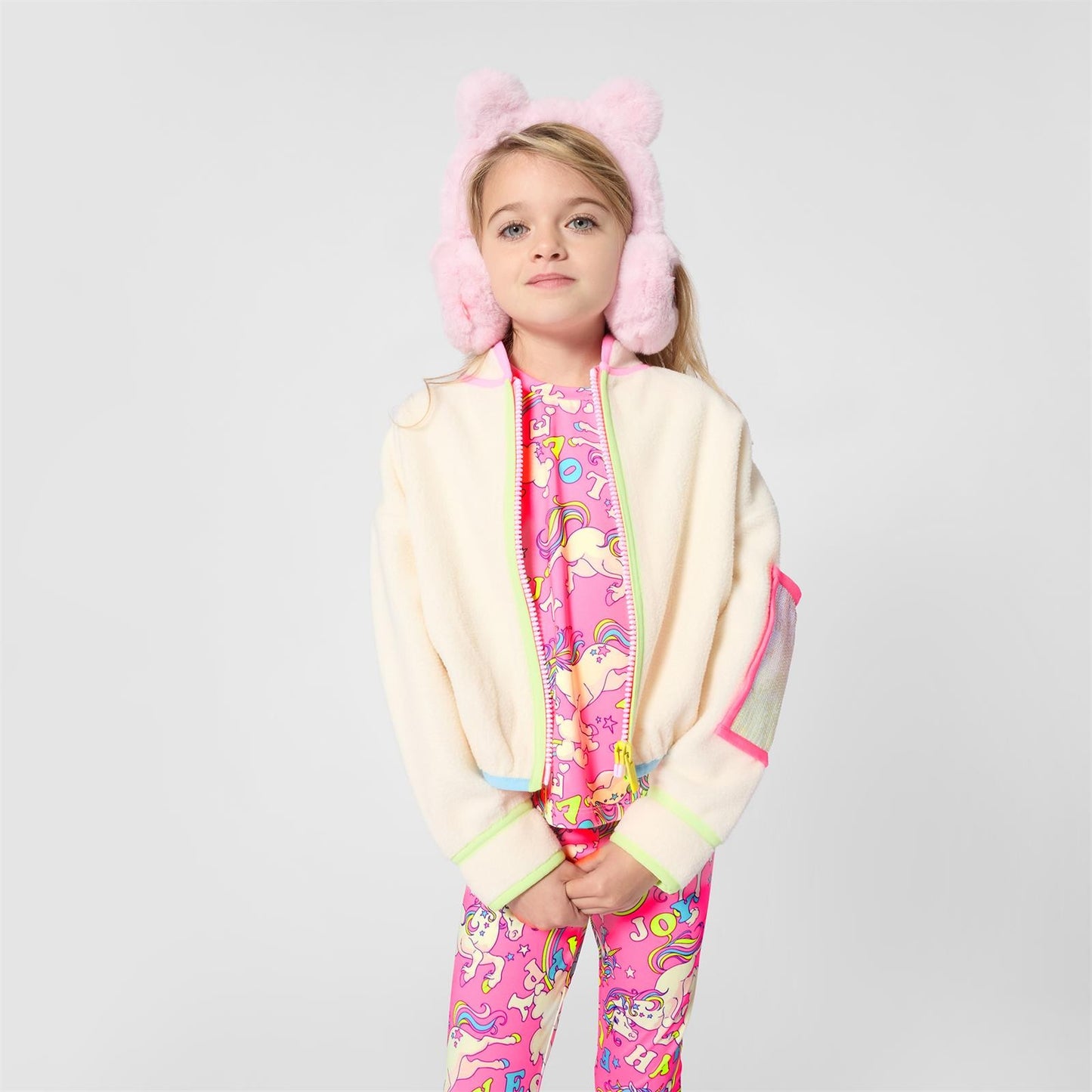 BILLIEBLUSH Pink Hide Ears