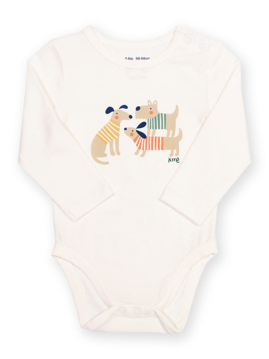 Kite Lucky Pups Bodysuit Cream