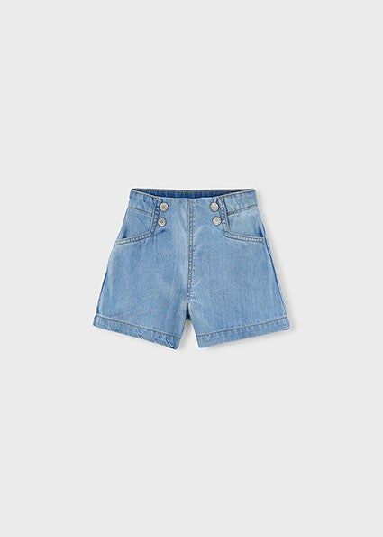 Mayoral Girl Denim Bermuda Short