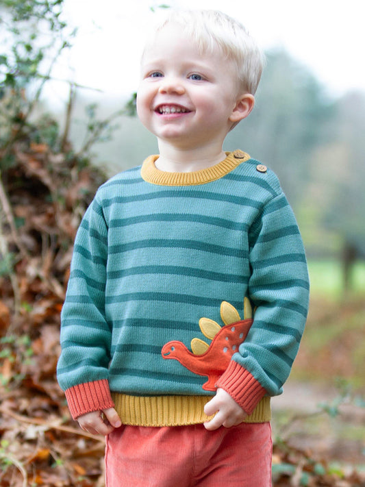 Kite Dinky dino jumper Green
