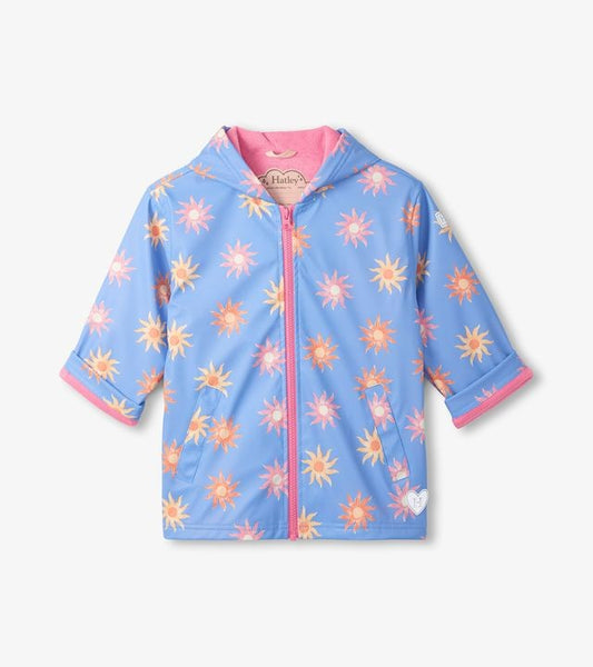 Hatley faded suns zip-up rain jacket