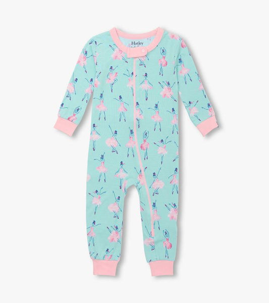 Hatley Ballet School Bamboo All in one Pyjamas