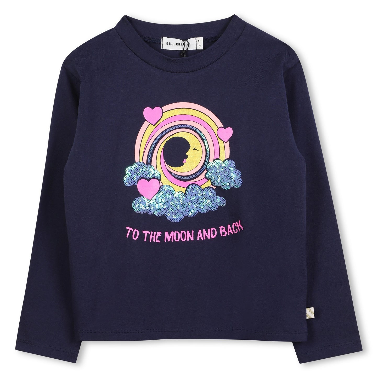 BILLIEBLUSH T-SHIRT NAVY