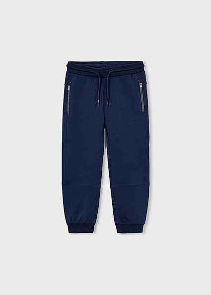 Mayoral Boy pants with zippers Navy