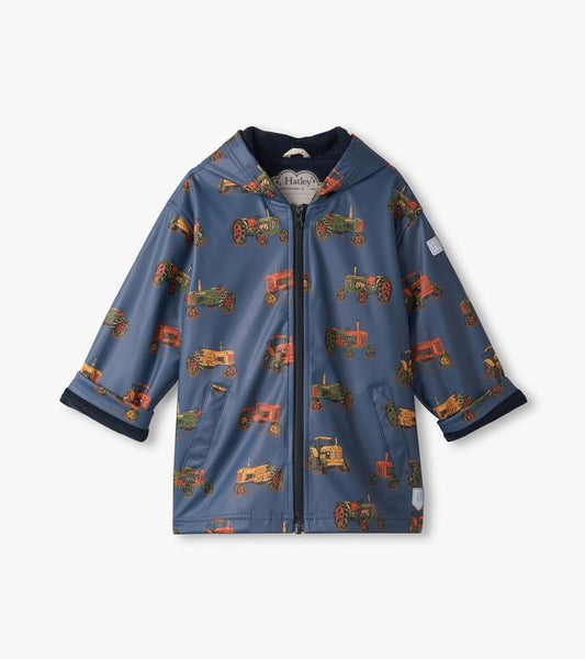 Hatley Landscape Tractors Rain Jacket, Perfect Outerwear