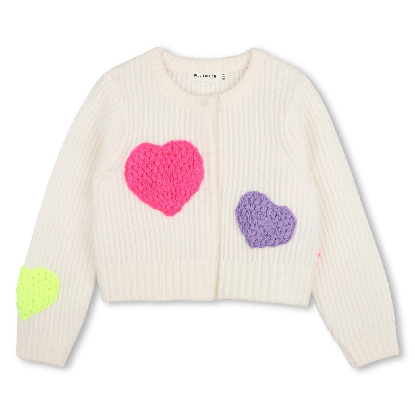 BILLIEBLUSH Beige Knitted Cardigan