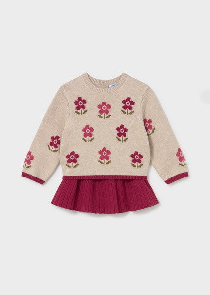 Mayoral Tricot skirt  & Jumper Set