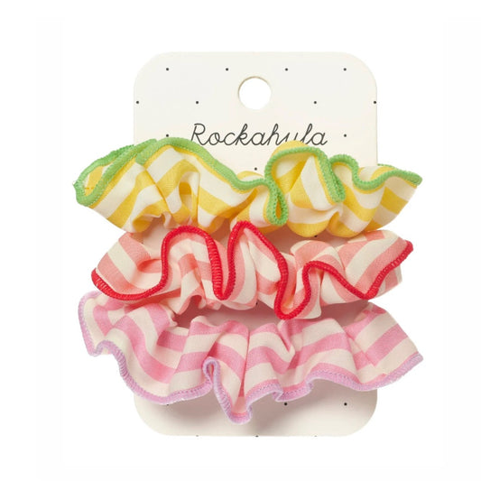 Rockahula Candy Stripe 3 Pack Scrunchies