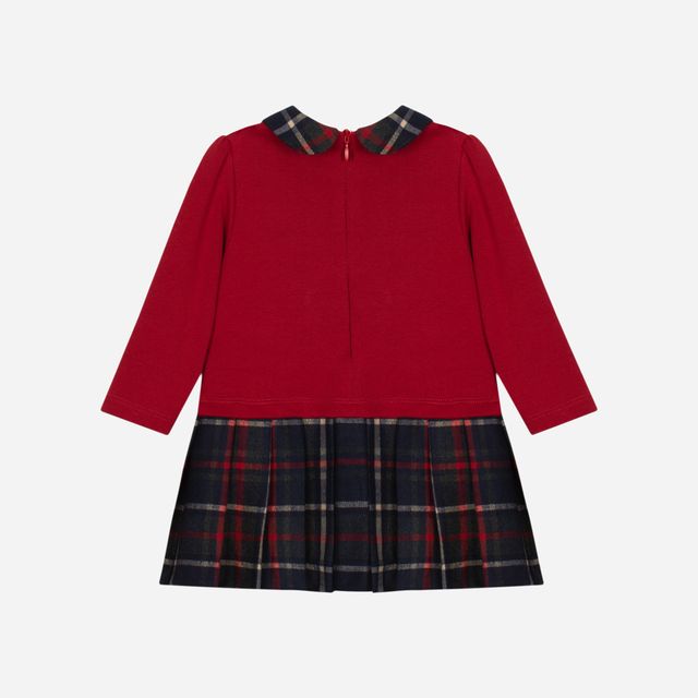 Patachou Girl Red Tartan Dress