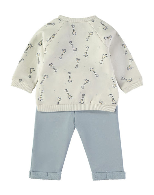 BABYBOL  BABY BOY 2 PC SET GIRAFFE