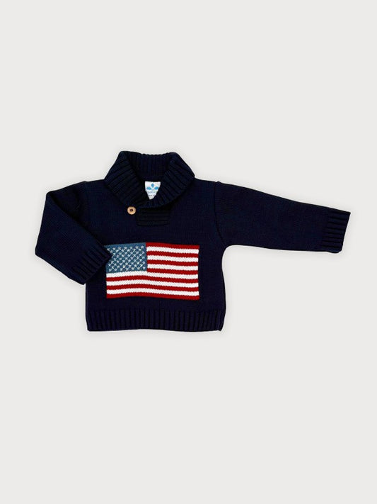 Sardon Knitted Jumper - Navy
